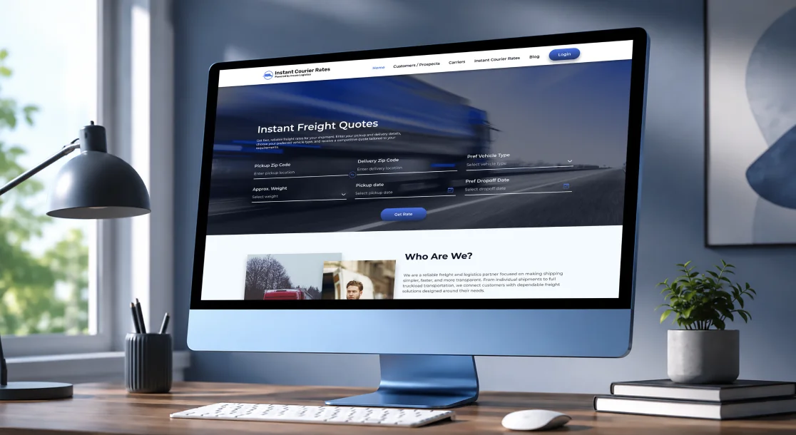 Instant Courier Rates Healthcare Logistics Saas