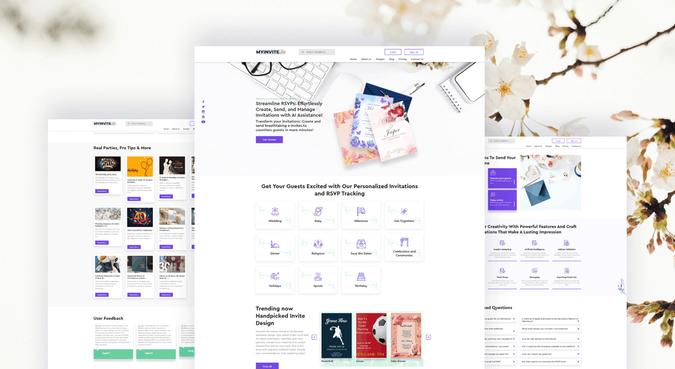 MyInvite AI platform Overview