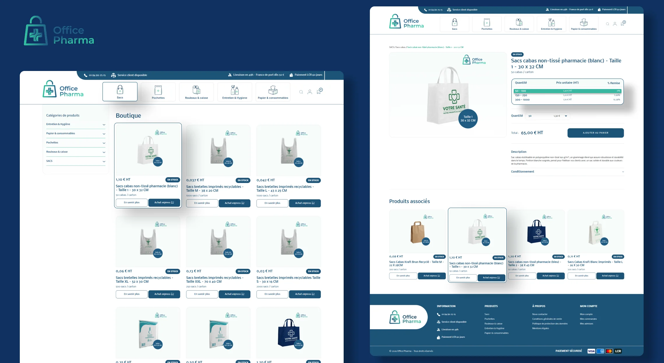 Pharmacy supplies online ordering platform