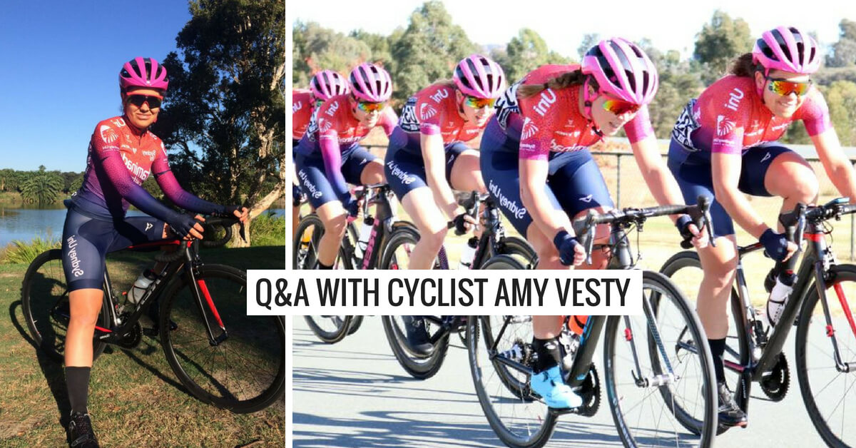 Q&A with Amy Vesty – Sydney Uni Women’s Cycling Team