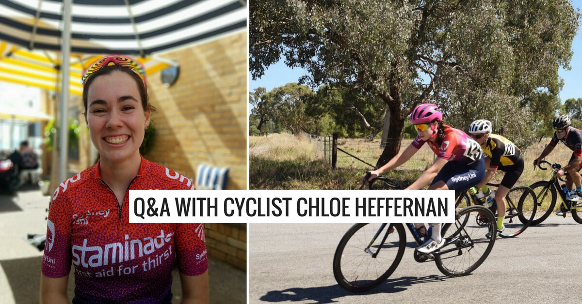 Q&A with Chloe Heffernan – Sydney Uni Womens Cycling Team