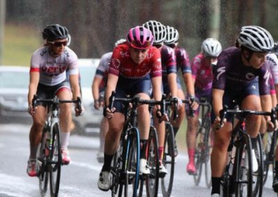 staminade australia cyclist chloe heffernanriding in the rain