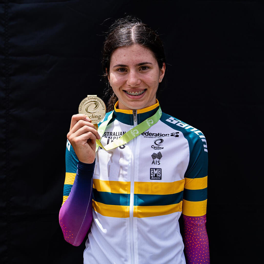 Sydney uni staminade cyclist Alyssa Polites