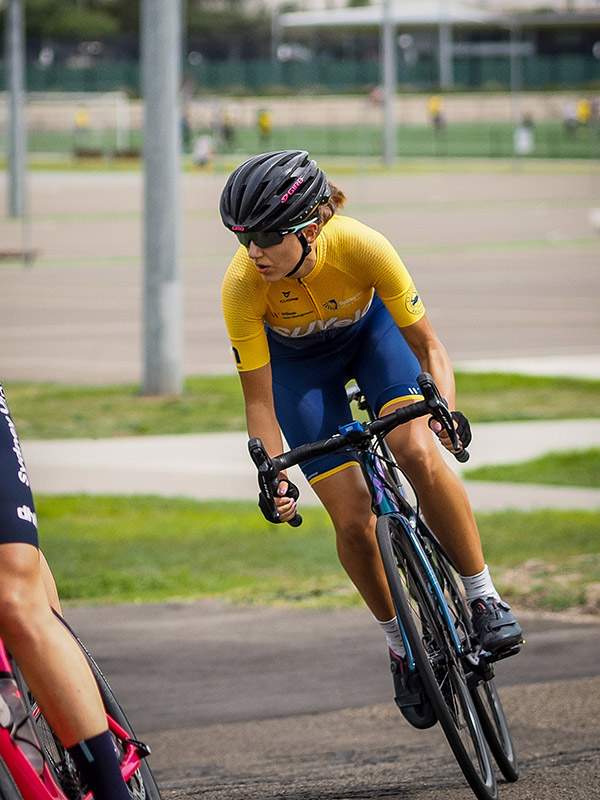 Sydney Uni Velo cyclist Eline Smit